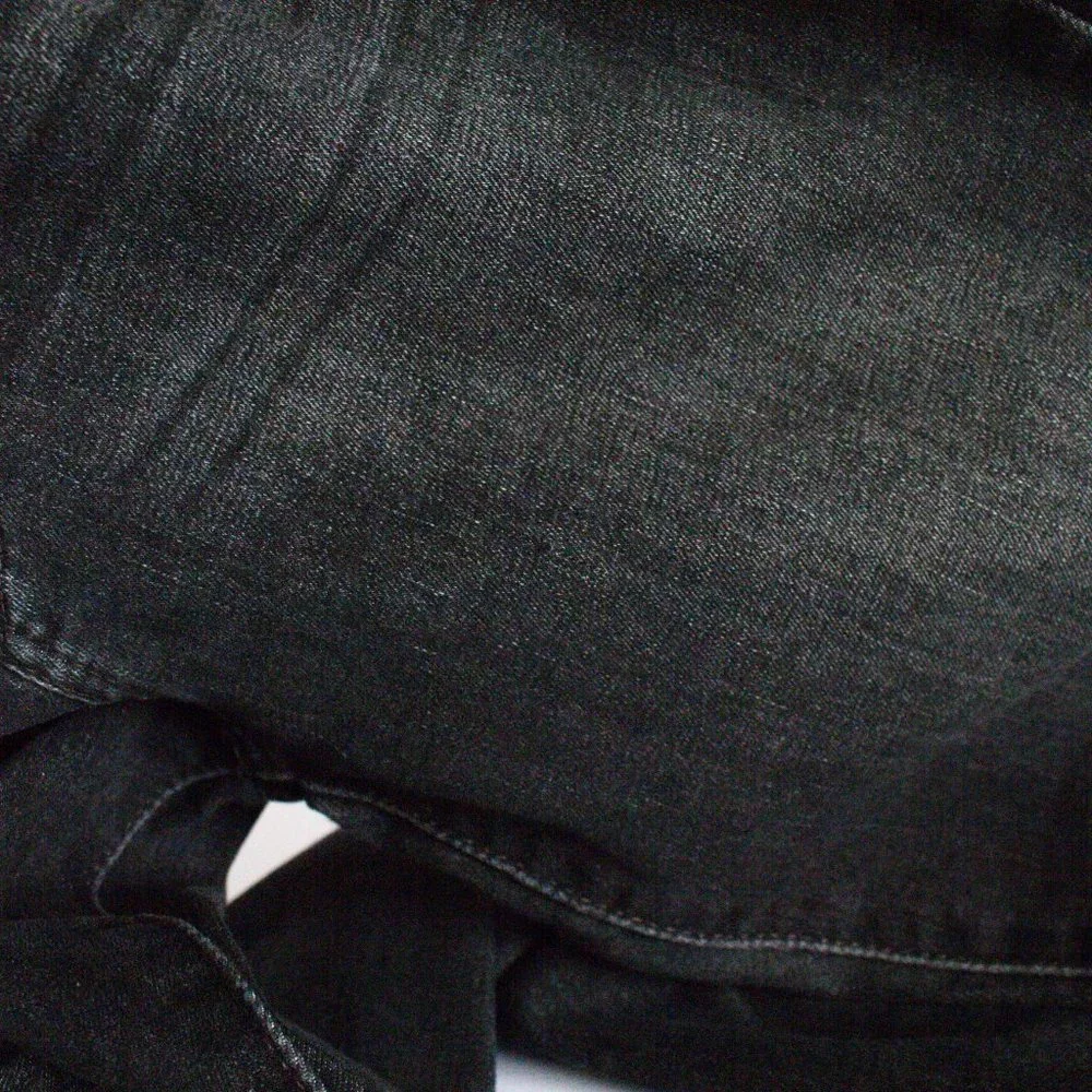 Levis 28x30 721 High Rise Skinny Black/Gray Jeans Dark Wash Soft Jeans - Picture 7 of 11